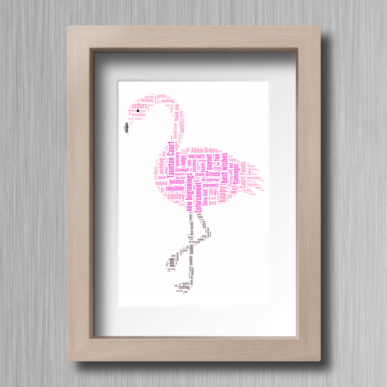 Flamingo-Personailsed-Word-Art-Gift