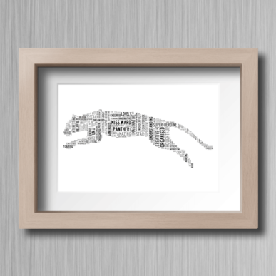 Panther-Personailsed-Word-Art-Gift
